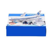 YRXIAO Diecast 1:400 Scale For B747-100 N733PA Aircraft Model Alloy Finished With Bracket Souvenir For Collection Gifts(Style 1)