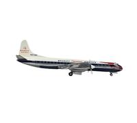 YRXIAO Diecast 1:400 Scale For Braniff L-188A N9709C Aircraft Model Alloy Souvenir Hobby Collection For Collection Gifts