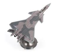 YRXIAO Diecast 1/72 For J-20S J20S Two-Seat Sixth-Generation Fighter Jet Model Decorative Ornaments Display For Collection Gifts
