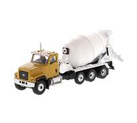 YRXIAO Diecast 1/87 For CT681 Concrete Mixer Truck Car Model Scene Decoration Display Gift