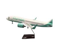 YRXIAO For 320 Flynas Saudi Nas A320neo 47cm Model Aircraft With Light Wheeled Landing Gear For Collected For Collection Gifts(No light)