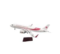 YRXIAO For Algerie A320 Large Airplane Model 1:80 Scale With Landing Gear Stand For Decoration Souvenir For Collection Gifts(No light)