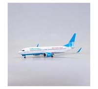 YRXIAO For B737-800 Aircraft Souvenir 47cm Russia Resin Plane Model With Light And Wheel Enthusiast For Collection Gifts(With light)