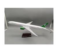 YRXIAO For B777 1:157 Scale 47cm Large Aircraft Model B777-300 Turkmenistan Die-cast Static Ornaments For Collection Gifts(With light)
