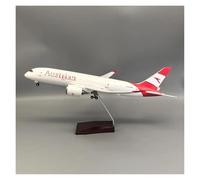 YRXIAO For B787 Airplane Model 1:130 Scale 787 Austrian Diecast Resin Collection Display Home Decor For Collection Gifts(With light)