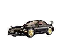 YRXIAO For Mazda RX-7 Scale Metal Ornaments Alloy Car Model 1:18 Die-cast Collectible Supercar Red(Black)