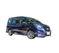 YRXIAO For Nissan Serena C27 Serena 2016 1:43 Blue Home Scene Metal Ornaments Vehicle