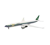 YRXIAO For Saudi B777-300ER HZ-AK28 75th Anniversary 1:400 Scale Diecast Alloy Aircraft Model For Collection Gifts