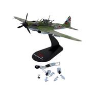 YRXIAO For Soviet Fighter Il-2 1942 Military Alloy Static Aircraft Model Hobby Souvenir Die-cast For Collection Gifts