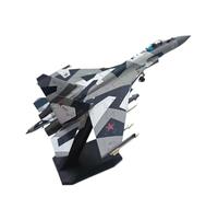 YRXIAO For SU-35Super Fighter Diecast 1:100 Alloy Aircraft Model Classic Decoration Hobby Collection For Collection Gifts
