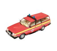 YRXIAO For Volvo Swedish Fire Command Vehicle VOLVO 240 1:43 Home Office Furnishing Car Model