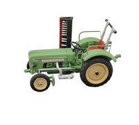 YRXIAO Green 1:87 For Schulert S 350 Agricultural Tractor Resin Car Model Small Scale Ornament