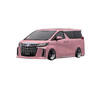 YRXIAO Modified Version 1:18 For Toyota Alphard (H30W) MPV Nanny Car Pink Resin Model(Pink)