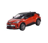 YRXIAO Red 1:64 For Toyota CH-R Miniature Scale Ornament Alloy Car Model Commemorative(Red)