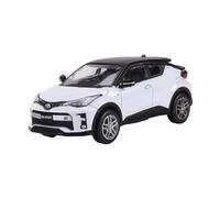 YRXIAO Red 1:64 For Toyota CH-R Miniature Scale Ornament Alloy Car Model Commemorative(White)