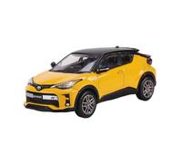 YRXIAO Red 1:64 For Toyota CH-R Miniature Scale Ornament Alloy Car Model Commemorative(Yellow)