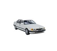 YRXIAO Replica Car 1:18 For BMW 730i (E32) 1986 White Alloy Fully Open Car Model Home Art Ornament Decorative collection