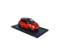 YRXIAO Replica Car 1:18 For FIAT F595 ABARTH Alloy Double Door Red Die-cast Metal Ornaments Toy Car Model Decorative collection
