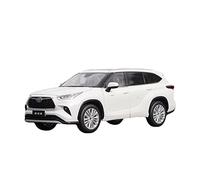 YRXIAO Replica Car 1 18 For Gac Toyotas Fourth-generation Highlander Metal Alloy Car Model As An Adult Decorative collection(White)