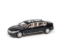 YRXIAO Replica Car 1 24 For BMW 760LI Alloy Die Casting Model Car Collection Display Child Toy Gift Decorative collection(Black)