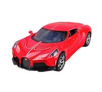 YRXIAO Replica Car 1 24 For Bugatti Alloy Die Casting Model Car Collection Display Child Toy Gift Decorative collection(Red)