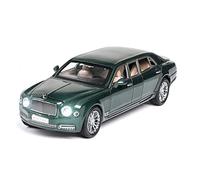 YRXIAO Replica Car 1 24 For Large Size Diecast Alloy Car Model Toy Mushang Extended Green Black High Simulation Metal Decorative collection(2)