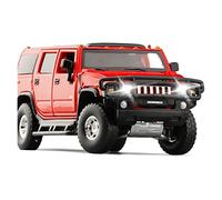YRXIAO Replica Car 1 32 For Hummer H2 Off-road Alloy Die Casting Model Car Collection Display Child Toy Gift Decorative collection(C)