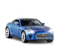 YRXIAO Replica Car 1 32 For Jaguar F-TYPE Alloy Die Casting Model Car Collection Display Child Toy Gift Decorative collection(Blue)