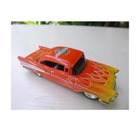 YRXIAO Replica Car 1:43 For Chevrolet Route 66 Racing Car Model Orange Home Decoration Ornaments Collection Decorative collection