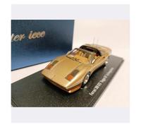 YRXIAO Replica Car 1/43 For Ferrari 308GTS Dagger DX Gold Resin Model Car Adult Souvenir Classic Static Display Decorative collection