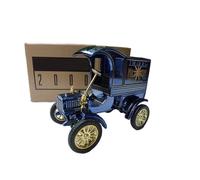 YRXIAO Replica Car 1:43 For Ford Deliver 1905 Electroplated Blue Commemorative Edition Car Model Blue Decoration Decorative collection