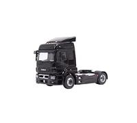 YRXIAO Replica Car 1 43 For Kamaz 5490 Modern Tractor Truck Russian Heavy Duty Tractor Semi-trailer Model Black Decorative collection
