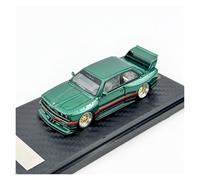 YRXIAO Replica Car 1:64 For BMW E30 Modified Wide Body Creative Ornaments Vehicle Resin Car Model Collection Decorative collection(Green)