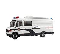YRXIAO Replica Car 1 64 For Mercedes-Benz Police Car Alloy Die-casting Model Collection Toy Children's Gift Decorative collection