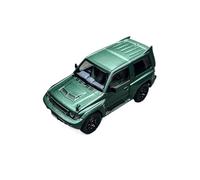 YRXIAO Replica Car 1:64 For Mitsubishi Pajero EVOLUTION Satin Green Alloy Adult Collection Model Car Decoration Decorative collection