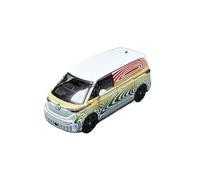 YRXIAO Replica Car 1:64 For Volkswagen Van Rainbow Bus #899 Alloy Car Model Collection Hobby Static Metal Casting Decorative collection