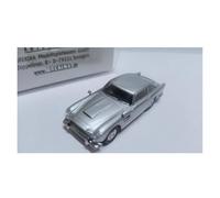 YRXIAO Replica Car 1/87 For Aston Martin DB5 HO Red Vehicle Model Car Fidgets Toys Souvenir Static Display Hobby Collection Decorative collection(Silver)