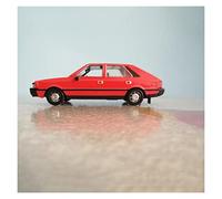 YRXIAO Replica Car For Alloy Polonez MR87 Die Cast Model Car Adult Classic Series Static Mini Toy 1 43 Decorative collection(Red)