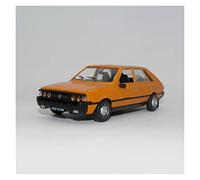 YRXIAO Replica Car For Alloy Polonez MR87 Die Cast Model Car Adult Classic Series Static Mini Toy 1 43 Decorative collection(Orange)