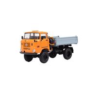 YRXIAO Replica Car Scale 1 43 Dump Truck Transporter For IFA-W50LA Die-cast Alloy Car Model Collection Metal Toy Model Decorative collection