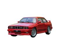 YRXIAO Replica Super Car 1:24 For BMW M3 E30 Model Retro 3 Series Sports Car Collection Alloy Small Ornaments Red Scene Decoration gift or decorative collection(Red)