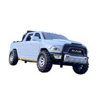 YRXIAO Replica Super Car 1 32 For RAM TRX Pickup Alloy Die-cast Metal Toy Off-road Vehicle Car Model Sound And Light Toy gift or decorative collection(White)