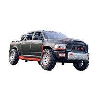 YRXIAO Replica Super Car 1 32 For RAM TRX Pickup Alloy Die-cast Metal Toy Off-road Vehicle Car Model Sound And Light Toy gift or decorative collection(Black)