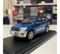 YRXIAO Replica Super Car 1 43 scale For Rongfang Rav4 5-door version 2001 blue alloy static collection car model vehicle gift or decorative collection
