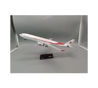 YRXIAO Resin 1 135 For Algerie A330 Airplane Model With Lighting And Base Wheel Die-cast For Collection Gifts(With light)