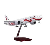 YRXIAO Resin 1:157 Scale For B777 Aircraft Model With Light And Wheel Diecast Airplane Collection Display For Collection Gifts(No light)