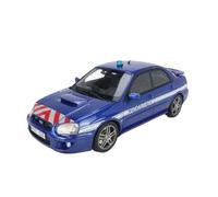 YRXIAO Resin 1:18 For Subaru Impreza Classic Car Model Static Decorative Ornaments Hobby Souvenir