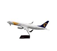 YRXIAO Resin For B737-800 Aircraft Model 47CM 1/85 Scale Mongolia 737-800 Die-cast Offices Accessor For Collection Gifts(No light)