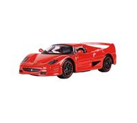 YRXIAO Scale Diecast Model Car 1:64 For Ferrari F50 Alloy Model Care Limited Edition Model Cars Decoration Model Cars Display Hobby Model Cars Car Gift Ideas For Christmas