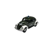 YRXIAO Scale Diecast Model Car 1:64 For VW Beetle Käfer Polizei Alloy Police Car For Art Exhibition Alloy Car Model Scale Car Model Exquisite Car Model Casting Car Model